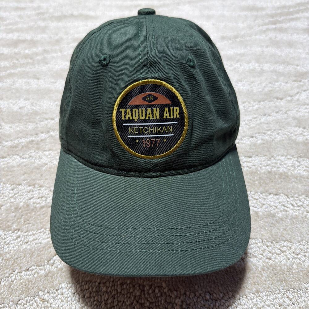 Alaska Taquan Air Green Adjustable Hat Cap Outdoors